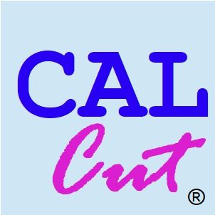 CALCut logo laser cutting model and simulation for process optimization